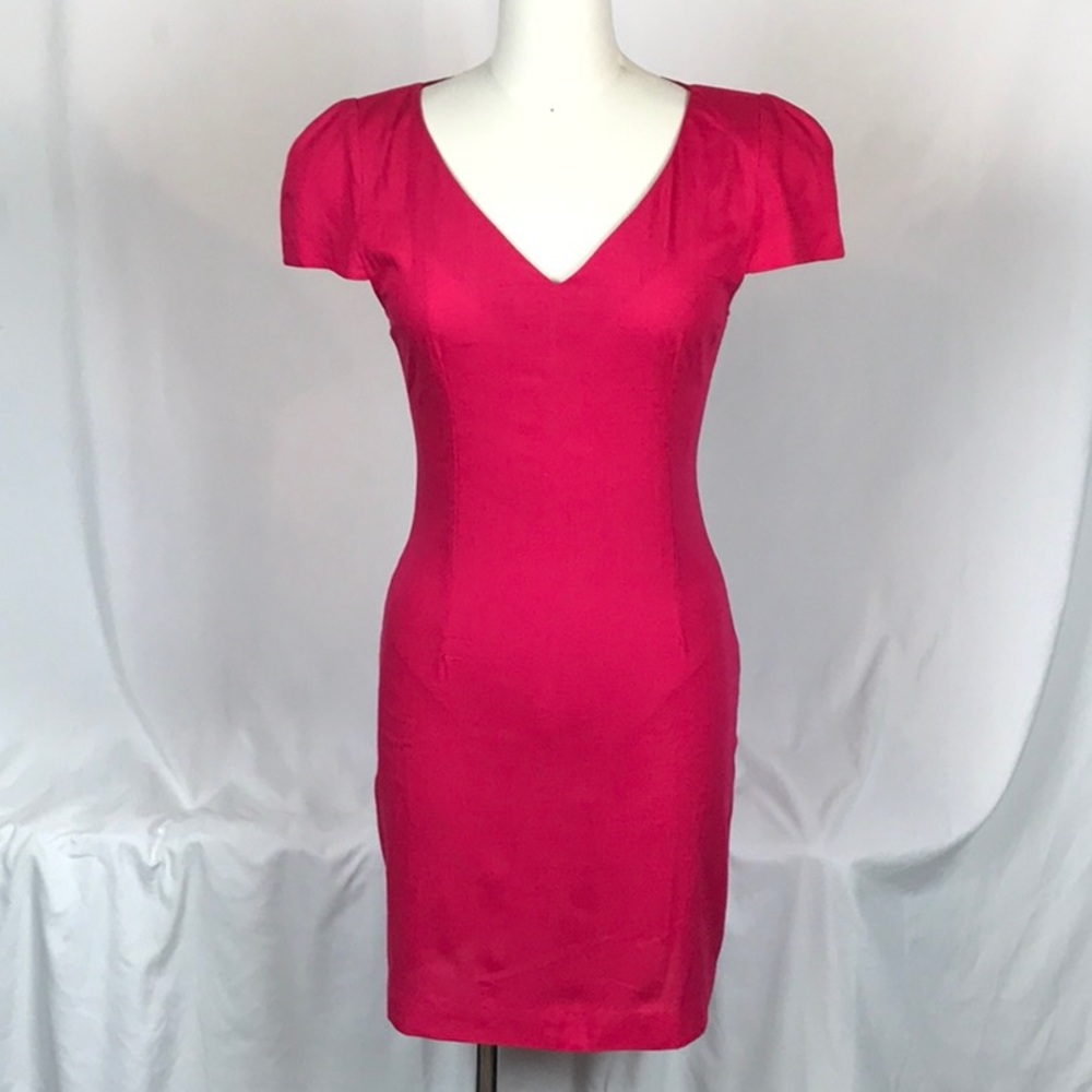 Vintage pink Kathryn Conover knee length dress